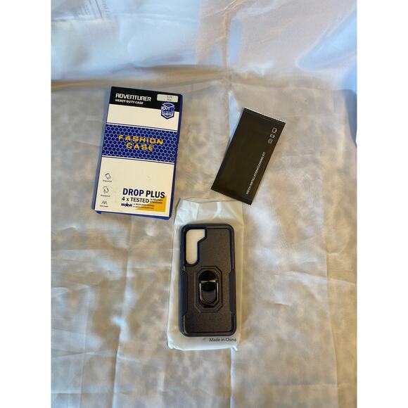 Galaxy S23 Heavy Duty Case w/Screen Protector & Lens Protector, Pink or Blue - Picture 11 of 11